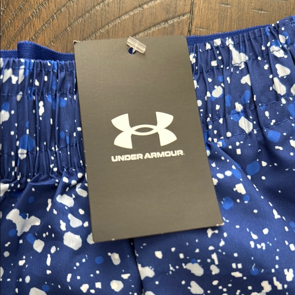 Under Armour Speckled Blue Shorts 7” Men’s Size Large - Picture 3 of 8